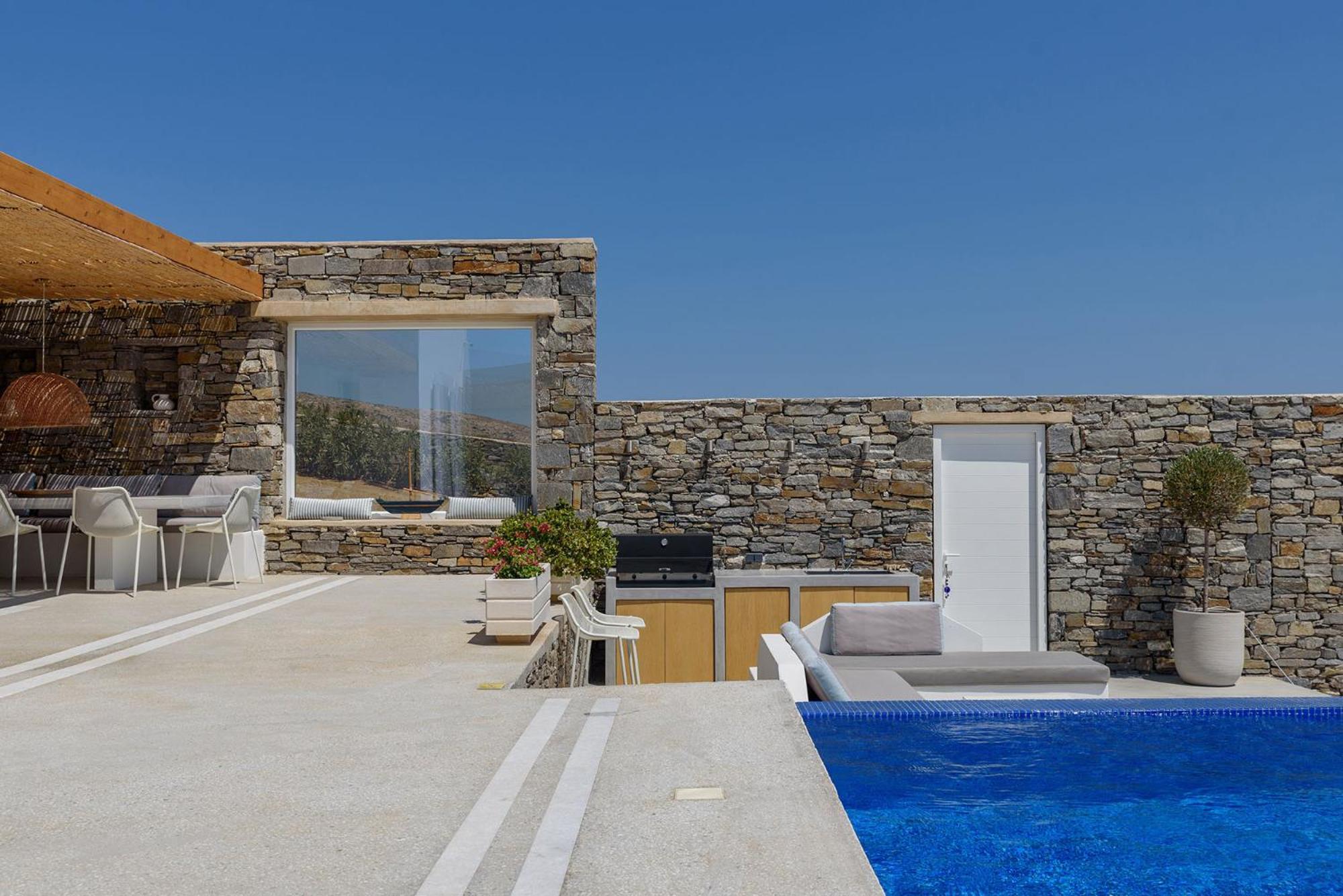 Di Lusso Villa, A Cycladic Seaview Sanctuary, By Thinkvilla Chrisi Akti  Exterior photo